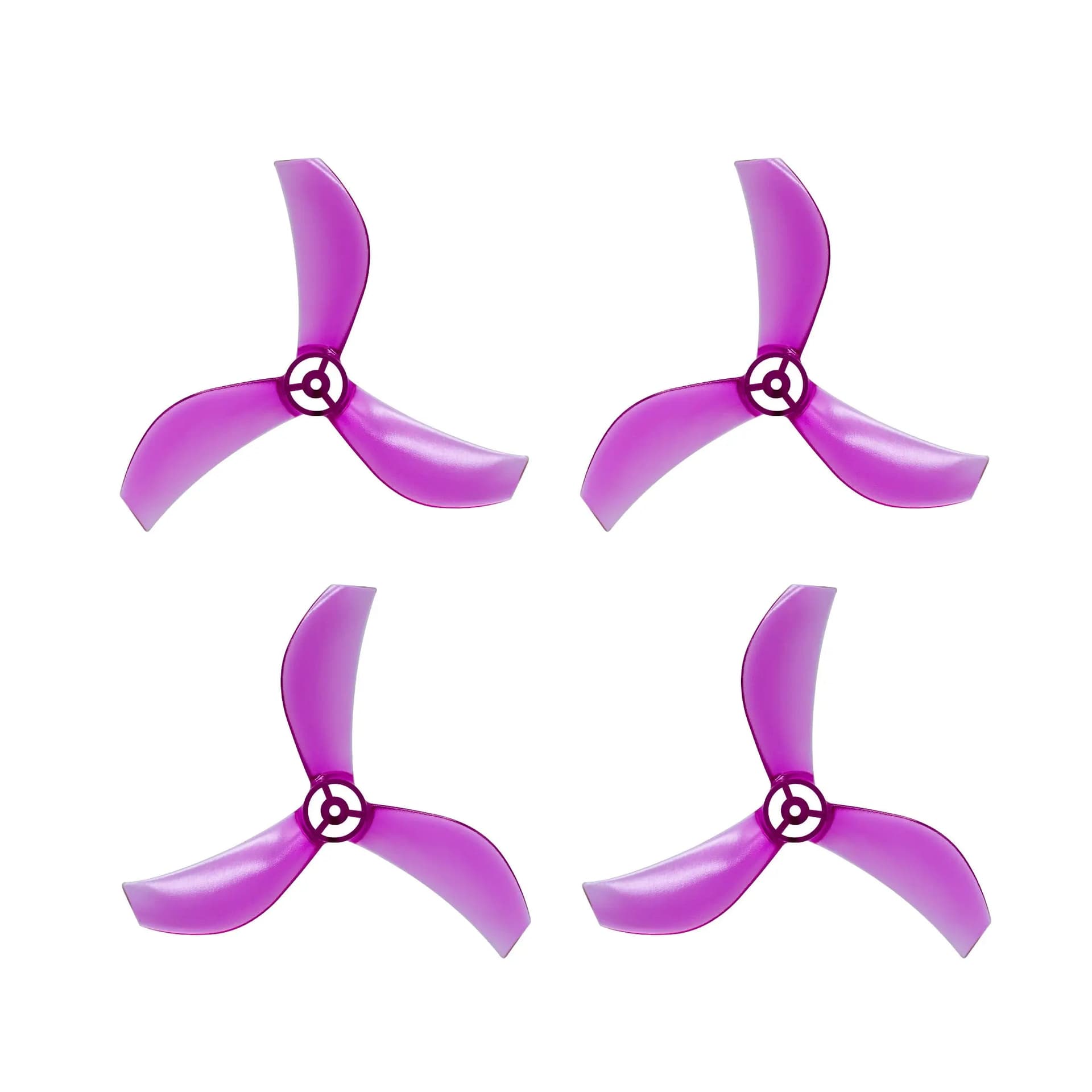 NewBeeDrone Azi 1615-3 / 1.6" Tri-Blade Micro/Whoop FPV Drone Props for 1mm Shaft (8 Pack) - Choose Color for fpv drones 5