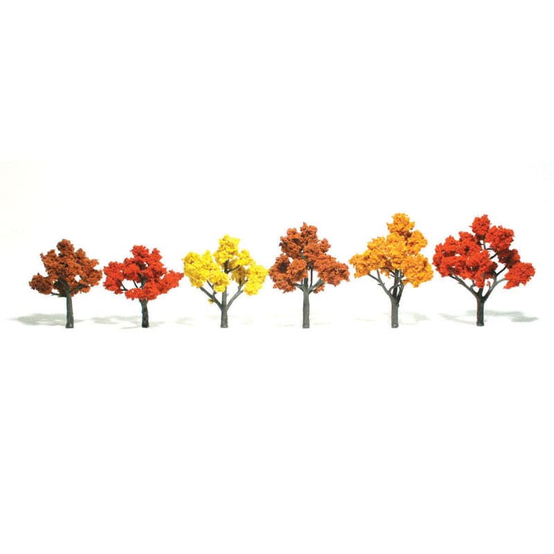 Woodland Scenics TR1541 N/HO Assembled Tree Fall Mix 5" Train Scenery for fpv drones