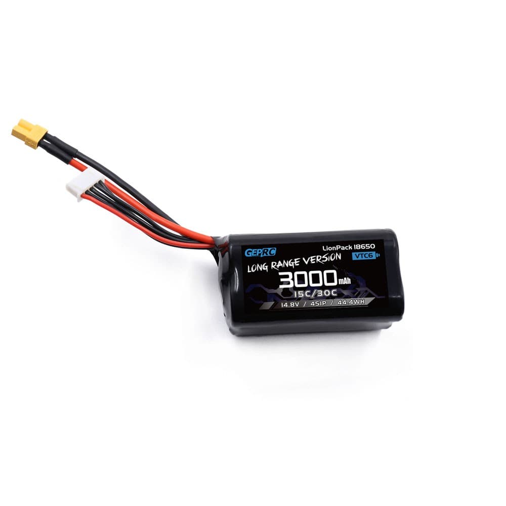 GEPRC VTC6 18650 4S1P 3000mAh 14.8V Li-ion Battery for fpv drones 1