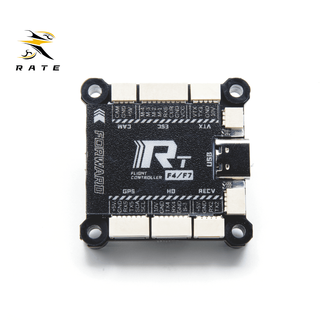 RATEFPV F4V4 F435 32bit 55/65A Stack for fpv drones 1