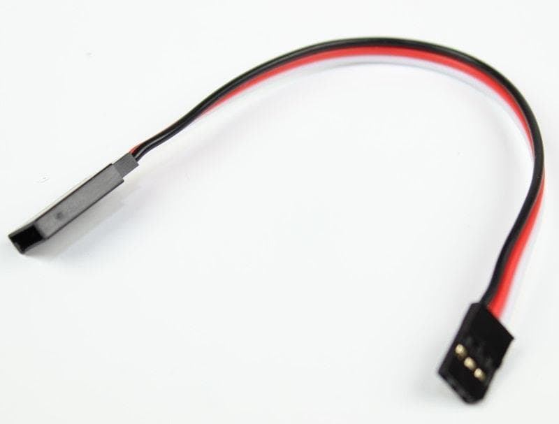 Powerhobby 6" Heavy Duty Servo Extension Wire Futaba Connector J 20AWG for fpv drones 1