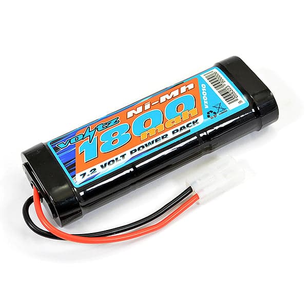 Voltz 1800mAh 7.2V NiMh Stick Pack Battery (Tamiya Connector) for fpv drones