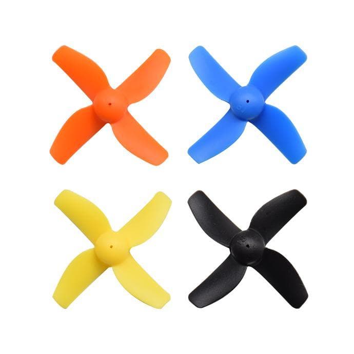 31mm 4-blade Micro Whoop Propellers 0.8mm shaft for fpv drones