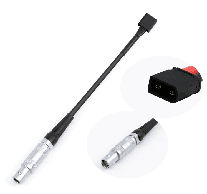 XT30U-Male to Z CAM E2-M4 Power Cable 150mm for fpv drones