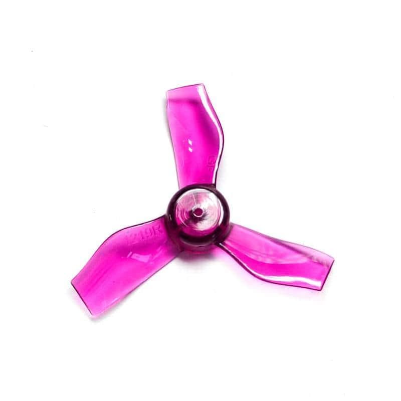 Gemfan 31mm 1219-3 / 1.2" Tri-Blade Micro/Whoop FPV Drone Props for 1mm Shaft (8 Pack) - Choose Color for fpv drones 8