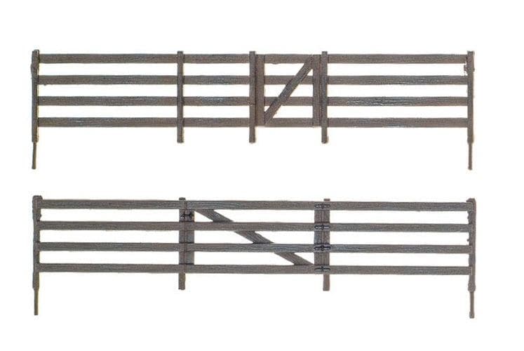 Woodland Scenics A3002 O Scale Rail Fence for fpv drones 1