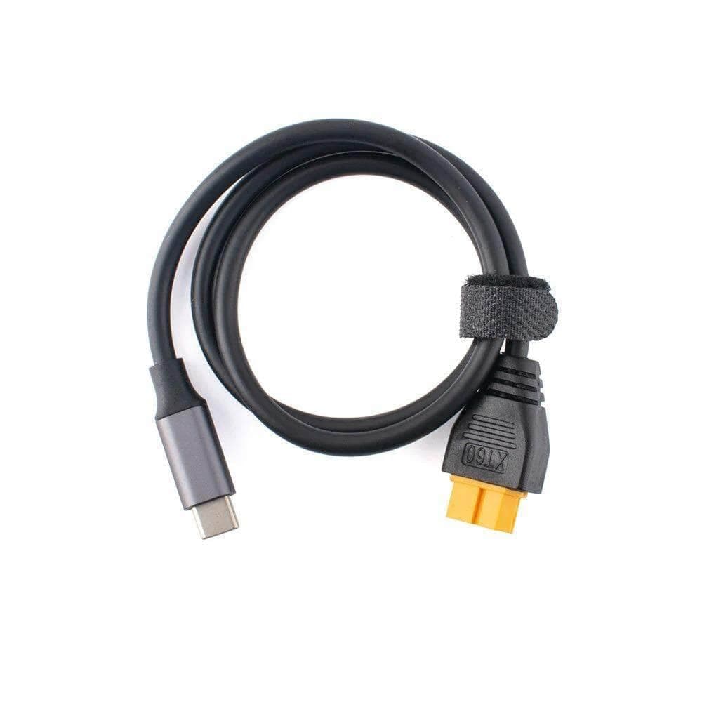ToolKitRC SC100 USB-C to XT60 Adapter Cable for fpv drones
