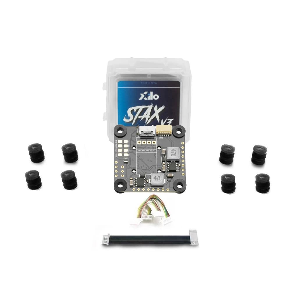 XILO Stax V3 Combo - F4 FC + 50A 3-6S AM32 4-in-1 ESC - 2 for fpv drones 4