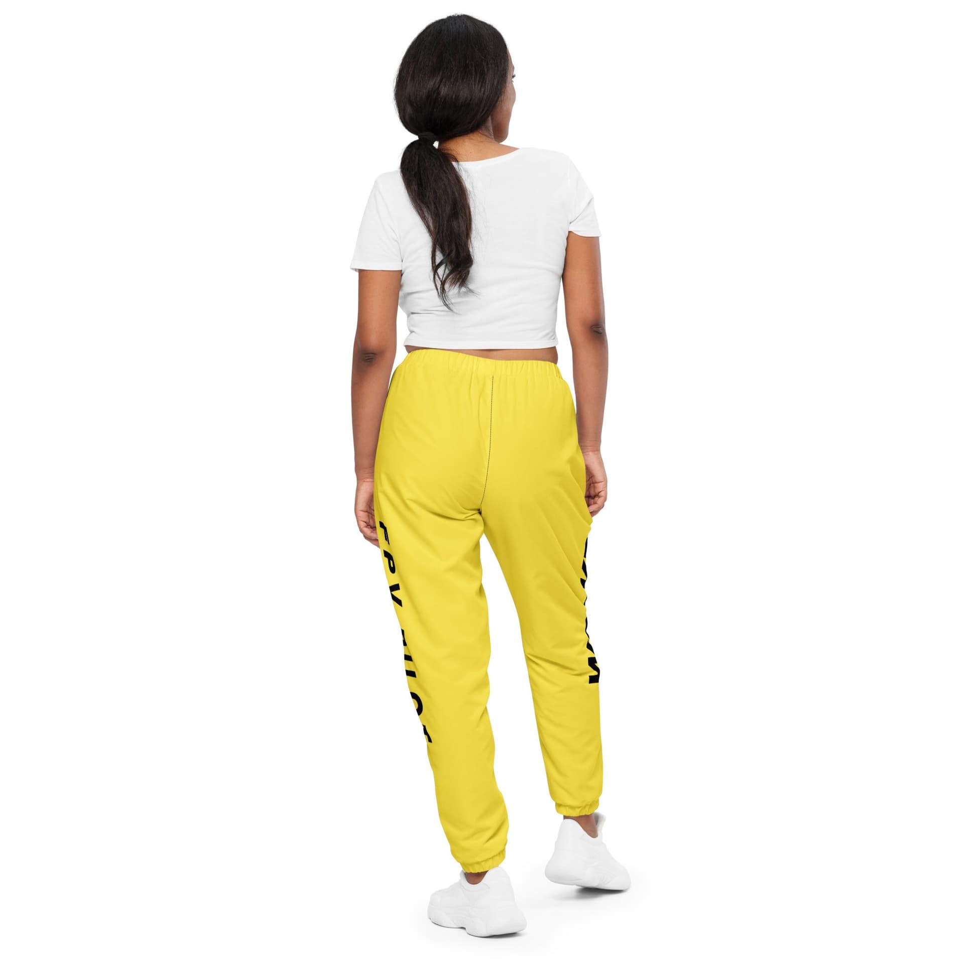 WREKD® FPV Pilot Unisex Track Pants - Yellow for fpv drones 8