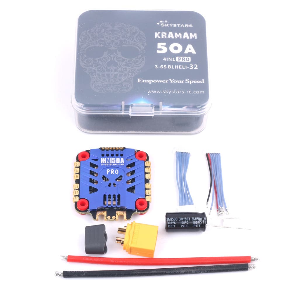 Skystars RC KM50A Pro 50A Blheli_32 4-in-1 ESC - 30 x 30mm for fpv drones 2