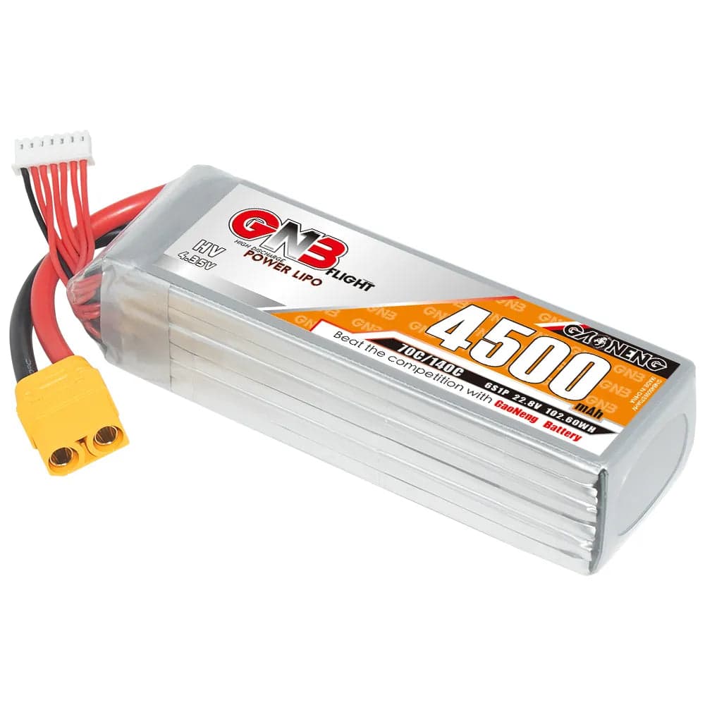 GAONENG GNB LiHV 6S 22.8V 4500mAh 70C LiPo Battery XT90 [DG] for fpv drones 4