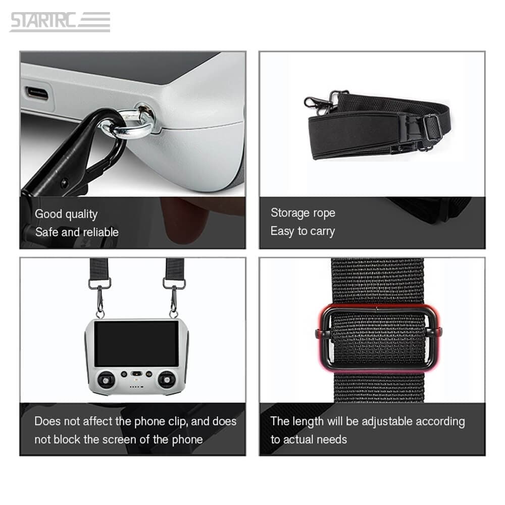StartRC Neck Strap (Wide) voor DJI RC/RC 2/RC Pro/RC Pro 2 for fpv drones 3