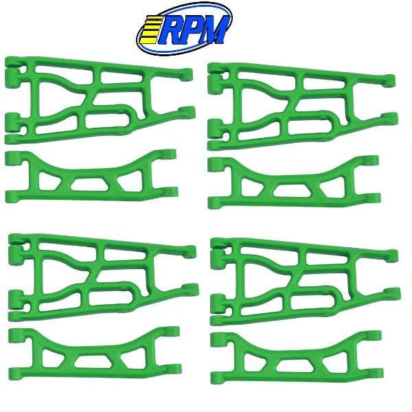Traxxas X-Maxx RPM A-Arm Set Front Rear Upper Lower Suspension Arms Green for fpv drones