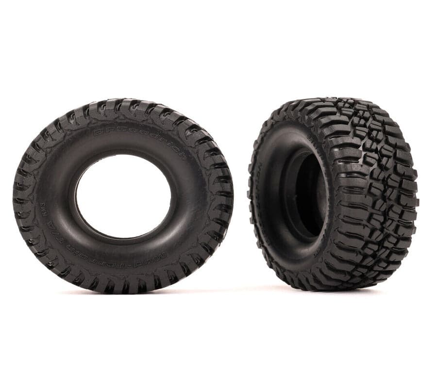 Traxxas 9771 TRX-4M BFGoodrich Mud-Terrain T/A KM3 Tires 2.2x1.0" (2) for fpv drones