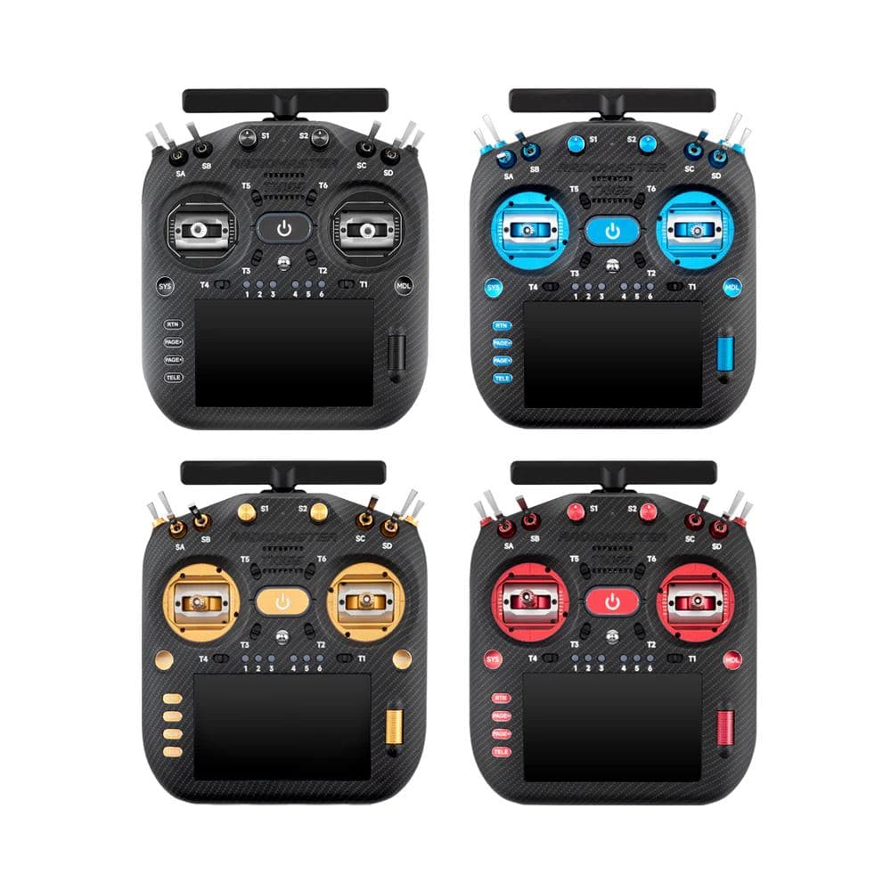 (PRE-ORDER) RadioMaster TX16S MK3 MAX ELRS Gemini 2.4GHz and Sub-G 900MHz 5-inch Touchscreen Display AG02 Gimbals Mode 2 Radio Controller - Choose Color for fpv drones 6