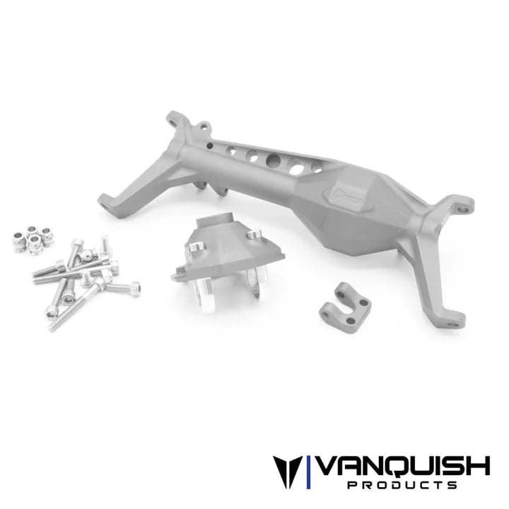 Vanquish VPS08491 Axial SCX10-III Currie F9 Front Axle Clear Anodized for fpv drones 1