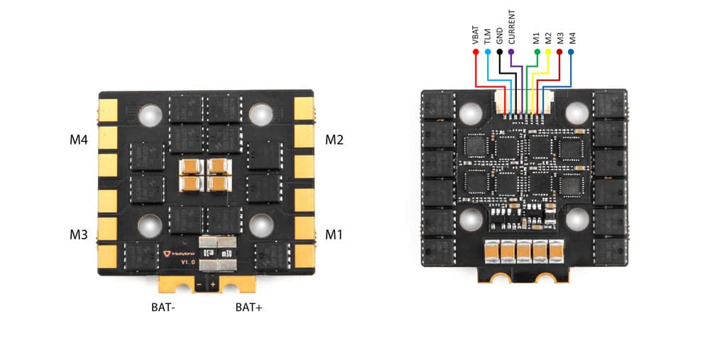 HolyBro Tekko32 F4 BigFET 50A ESC - Mini 20x20 for fpv drones 8