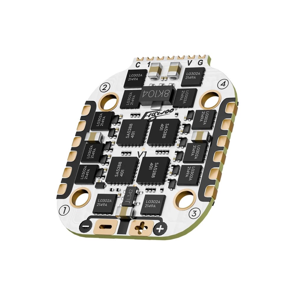 Flywoo GOKU QUAD V3 35A 2-4S 4-in-1 BLHeli_S ESC - 16x16 - 2.5