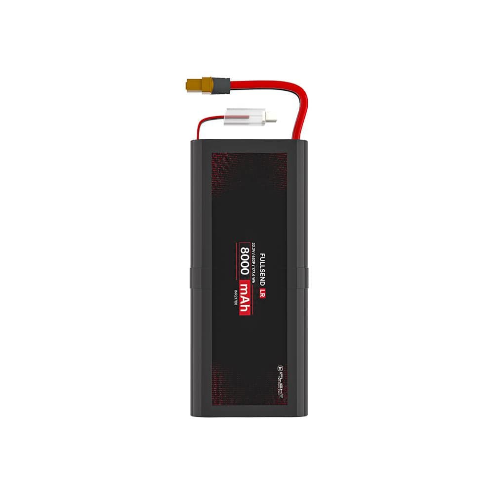 iFlight FULLSEND LR 6S 8000mAh 22.2v 6S2P Li-Ion Battery - XT60 for fpv drones 1
