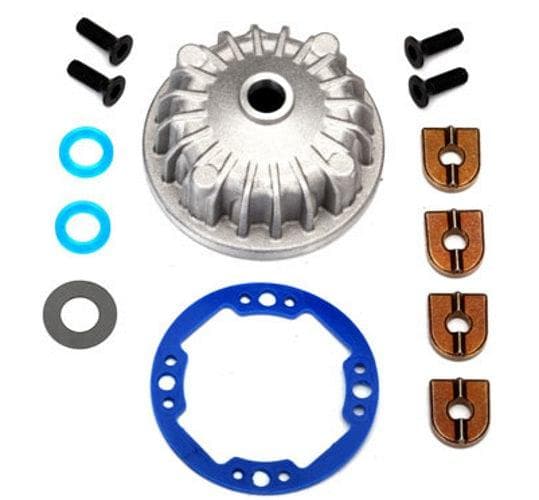Traxxas 6781 Housing Center Differential Aluminum Rustler Slash Stampede 4x4 for fpv drones