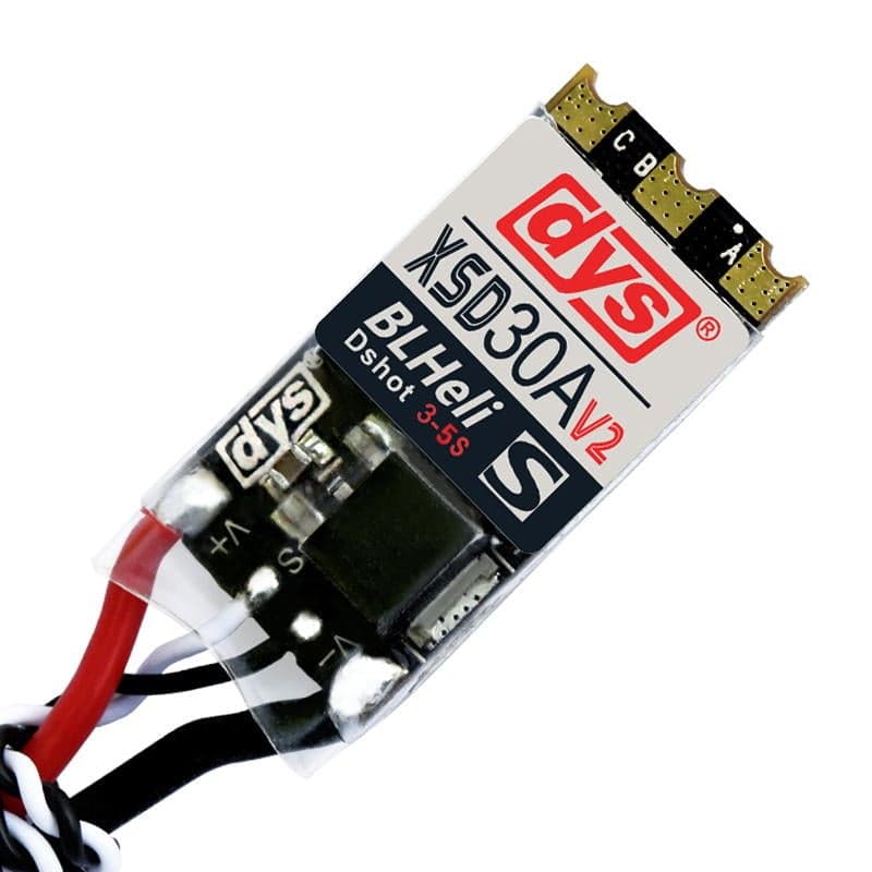 DYS XSD 30A V2 3-5S ESC BLHeli_S for fpv drones 1
