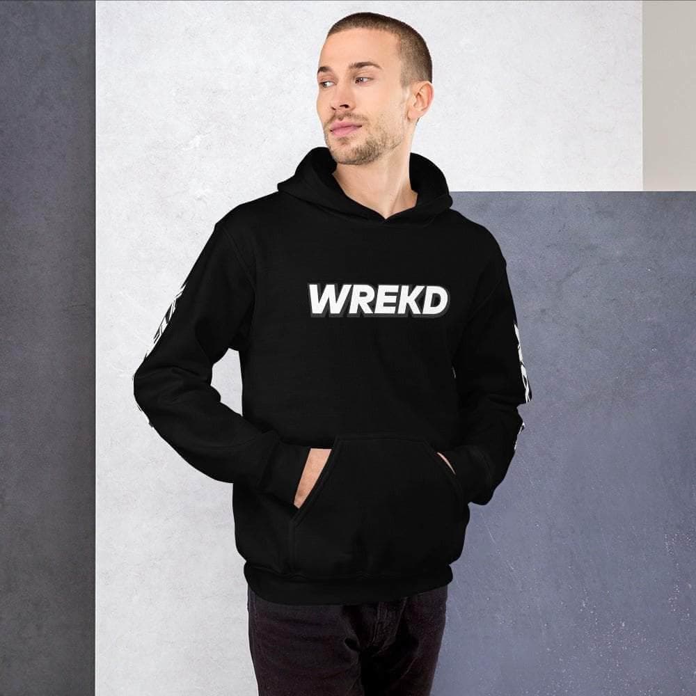 WREKD x VROOM Unisex Hoodie for fpv drones 4