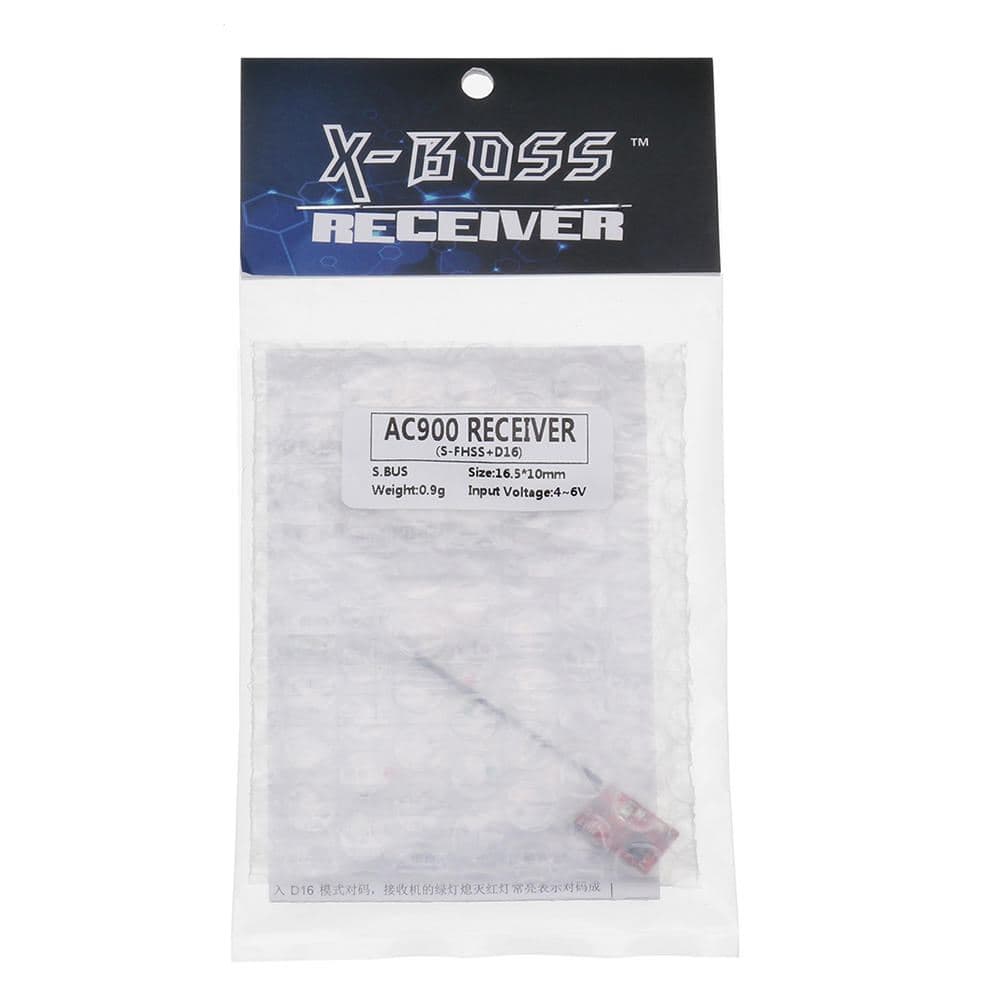 X-BOSS AC900 Receiver FUTABA S-FHSS+FRSKY D16 for fpv drones 6
