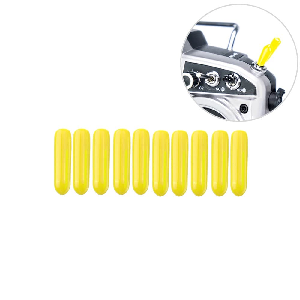 Remote Controller Stick Sleeves (10 stuks) - GEEL for fpv drones