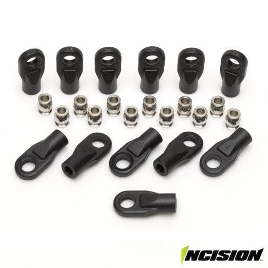 Vanquish IRC00010 Rod Ends with Pivot Balls (12) Wraith / Yeti Currie Axles for fpv drones