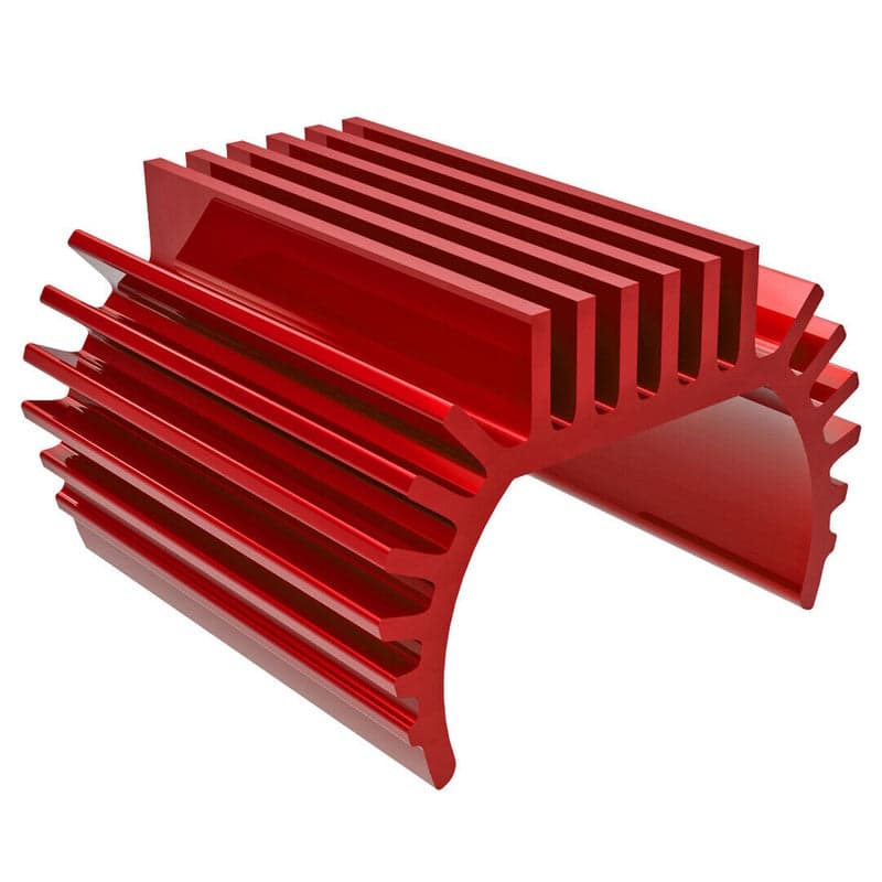Traxxas 9793-RED TRX-4M Aluminum Heat Sink RED Titan 87T for fpv drones