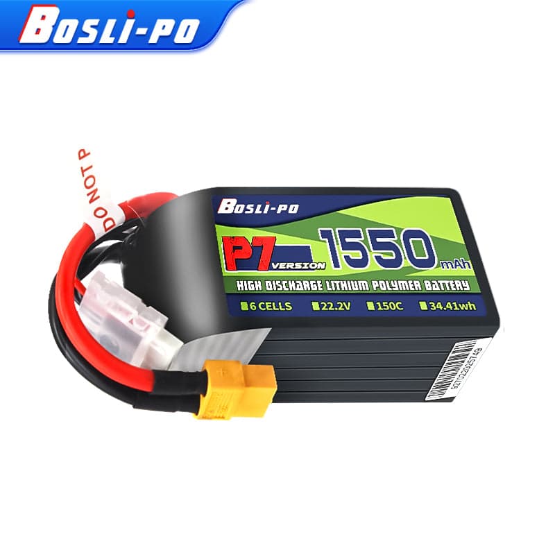 Boslipo P7 Version 1550mAh 150C 6S FPV Battery for fpv drones 1