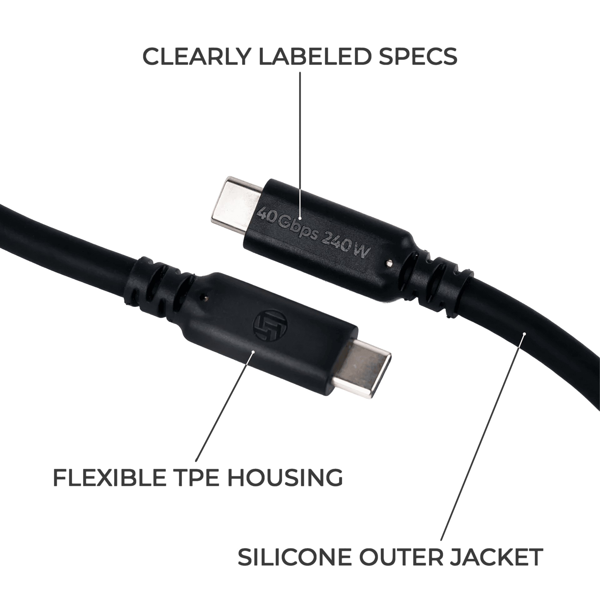 Linus Tech Tips LTT TrueSpec Cable USB Type C to C (240W) for fpv drones 3