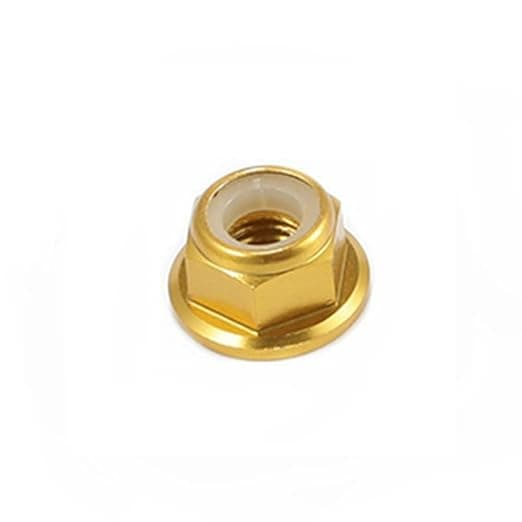 10pc M2 Nylon Locking with Flange CW Nuts pack 6061 Aluminium for fpv drones 101