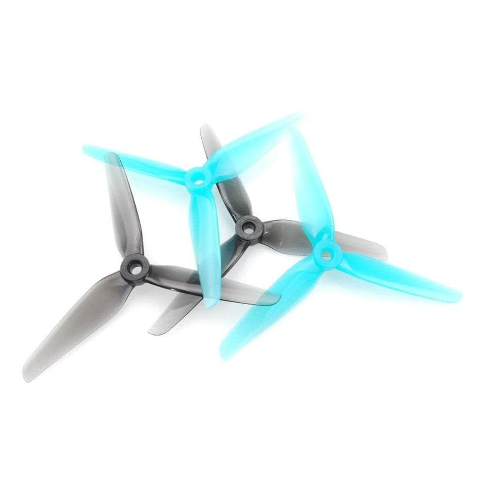 HQ Prop R38 HeadsUp 5138-3 / 5.1" Tri-Blade FPV Drone Racing Props (4 Pack) - Choose Color