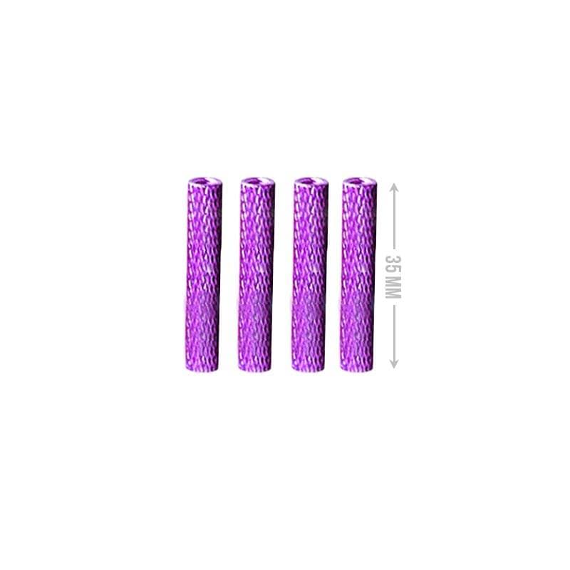 M3 Aluminium Standoffs (4 stuks) - GEKARTELD - 35mm - PAARS for fpv drones 1