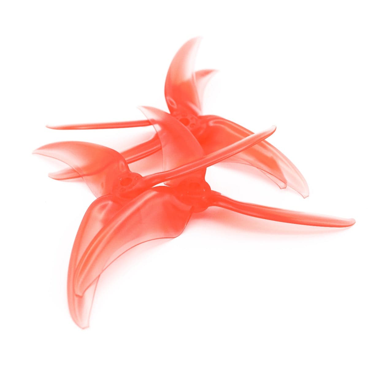 Emax Avan Scimitar 5030-3 / 5" Tri-Blade Replacement FPV Drone Props (4 Pack) - Red for fpv drones 2
