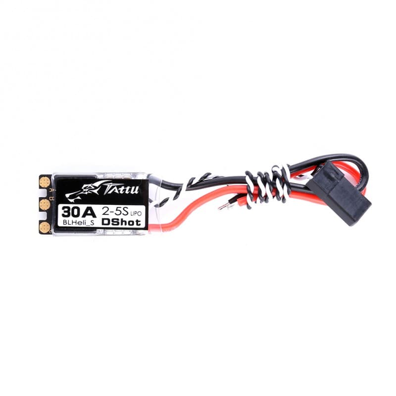 Tattu 30A BLHeli_S ESC (2-5S, w/Dshot, No BEC) for fpv drones 2