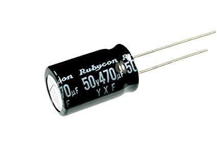 Rubycon 12.5x20mm ZLH Low ESR 50V/470uF Capacitor for fpv drones 2
