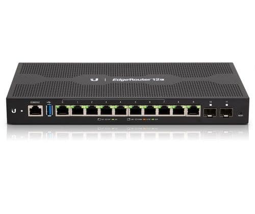 Ubiquiti EdgeRouter ER-12P-AU 10-Port Gigabit Router with PoE [PC] for fpv drones