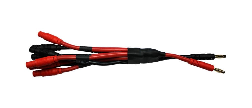 Parallel (4x) Banana Plug Splitter for fpv drones 1