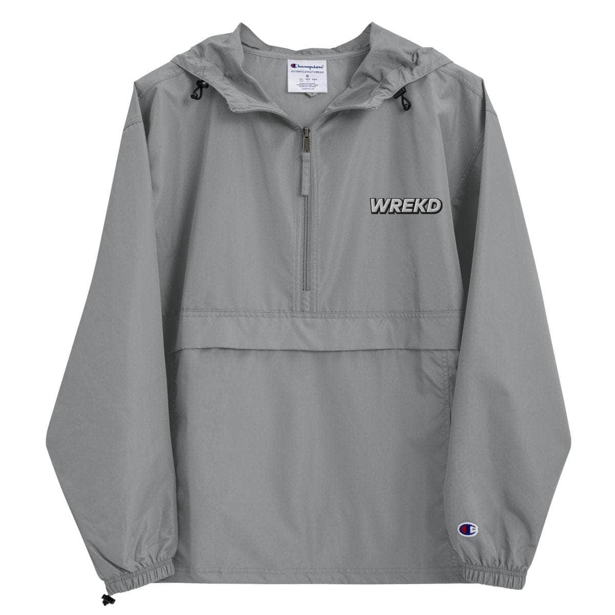 WREKD Embroidered Champion Packable Jacket for fpv drones 7