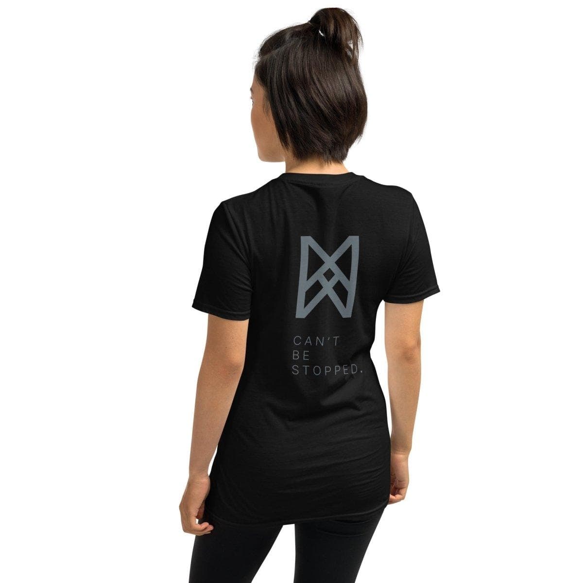 "Can't Be Stopped" RESTRIKTD Brand Short-Sleeve Unisex T-Shirt for fpv drones 1