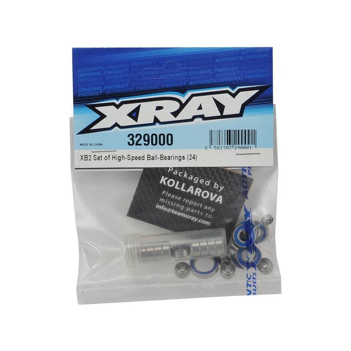 XRA329000, XRAY XB2 High-Speed Ball Bearing Set (24) for fpv drones 1
