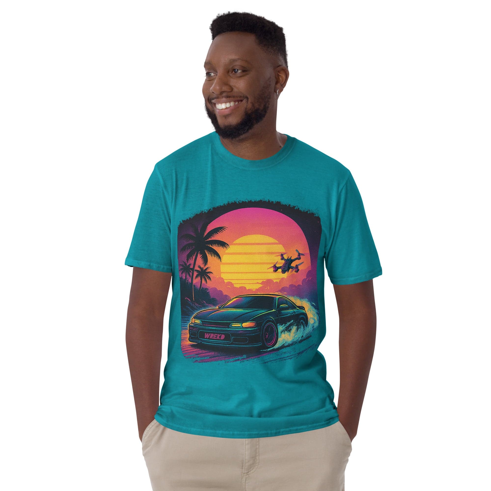 WREKD® Summer Drift Chaser Tee for fpv drones 6