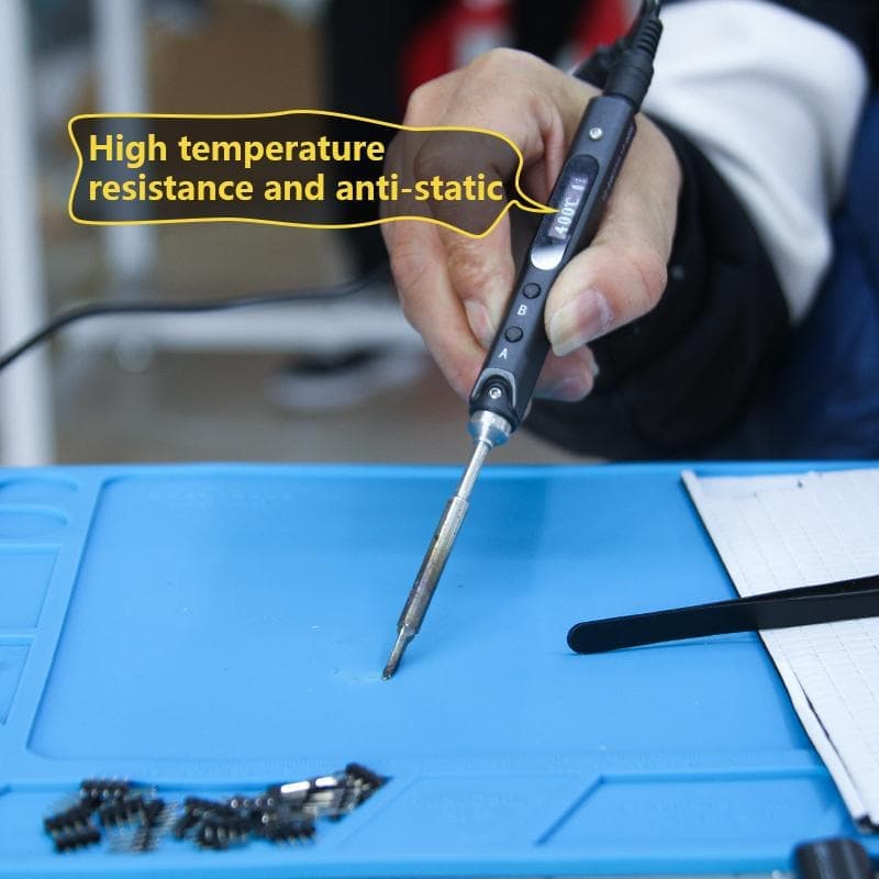 Silicone Soldering Repair Anti-Static Mat (330x210x2.5mm) for fpv drones 1
