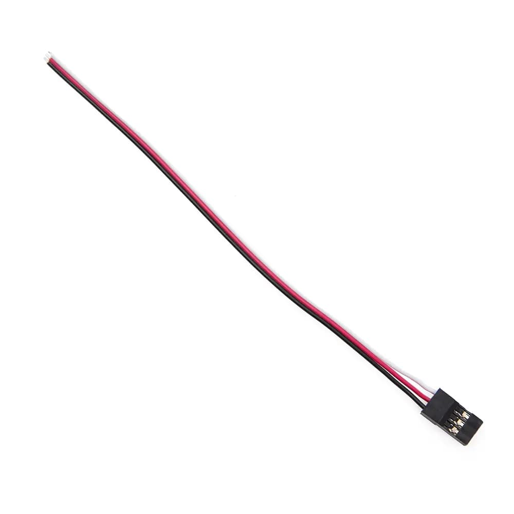 10cm Male Servo Wire to Bare Wire 26AWG - JR Style (10 Pack) - 10cm - Blue for fpv drones 1