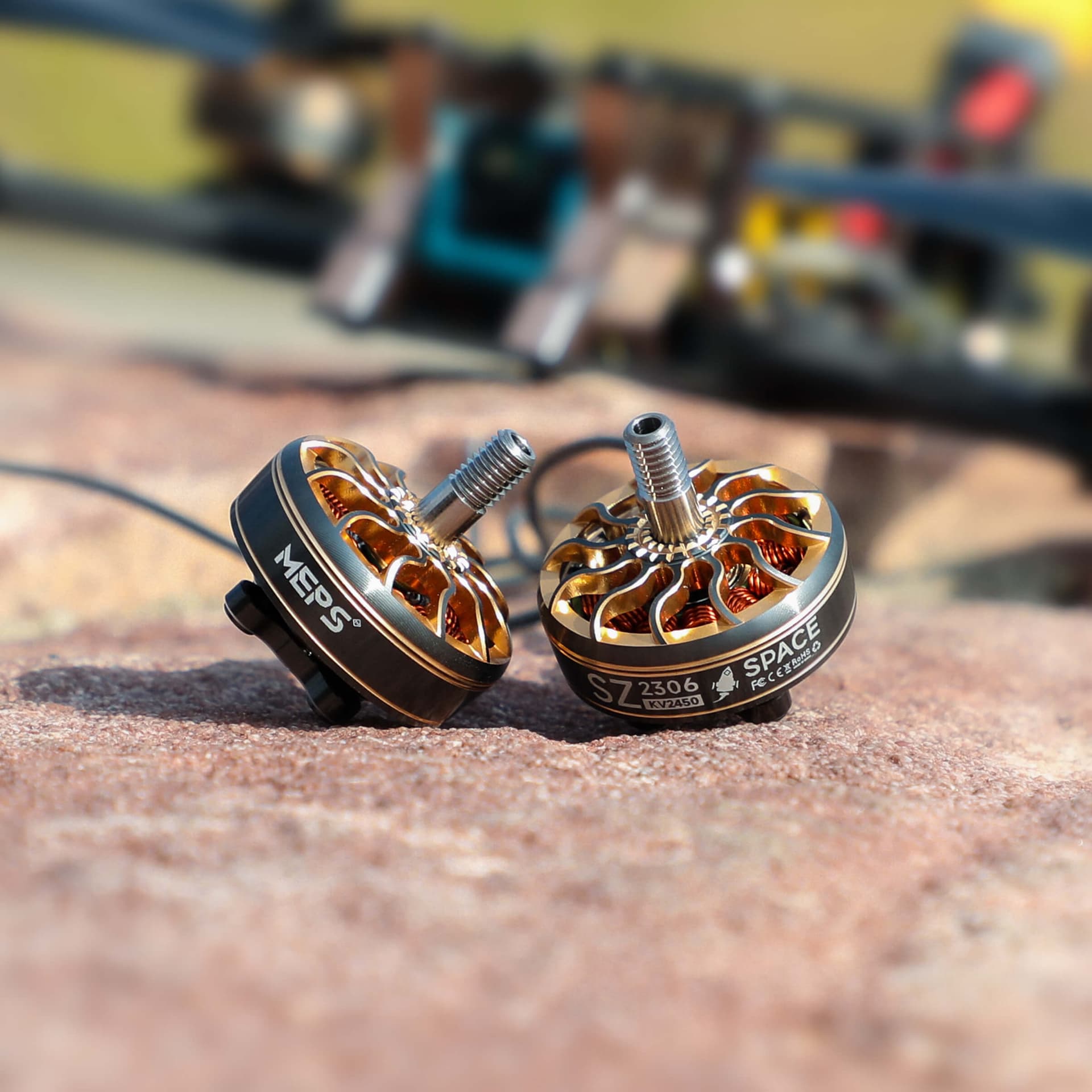 【Limited Offer】MEPS SZ2306 FPV Freestyle Motor 1750KV/2450KV Orange/Grey for fpv drones 25