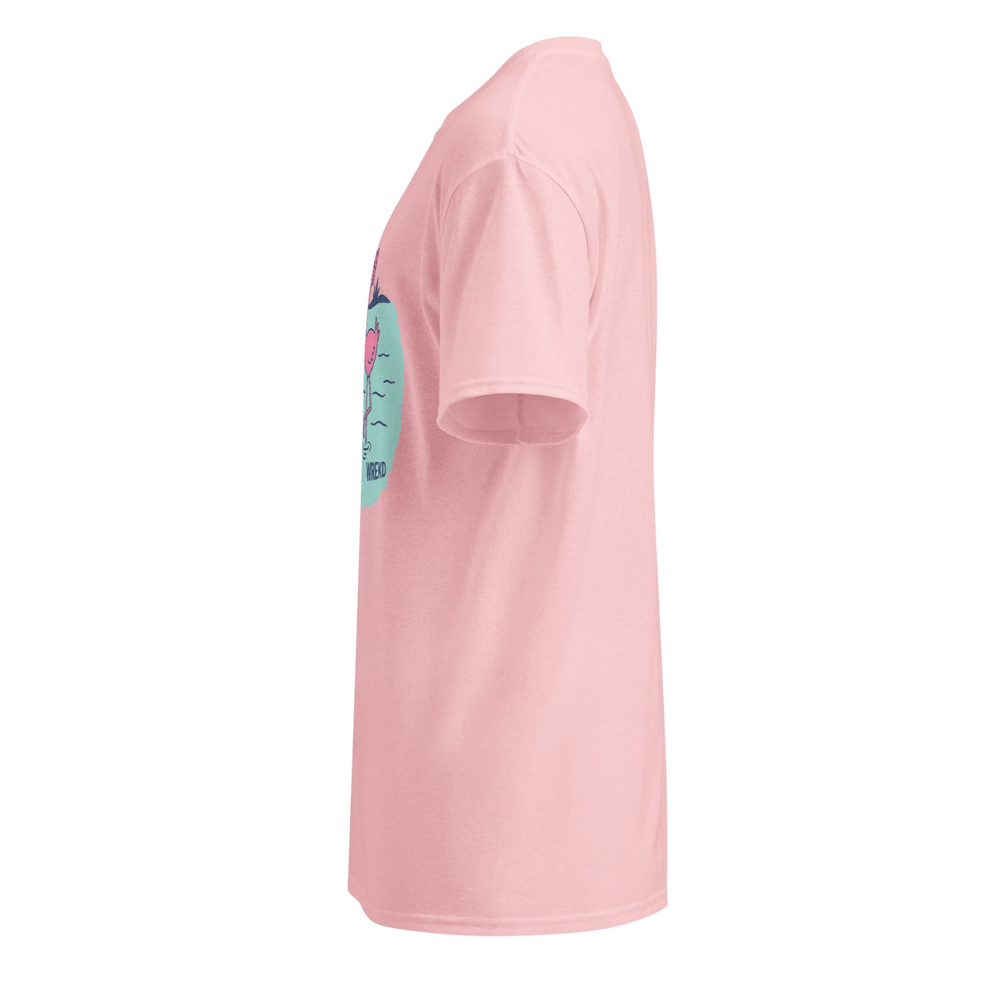 WREKD® Let's Rip! Pink Flamingo Tee - SoftStyle for fpv drones 3