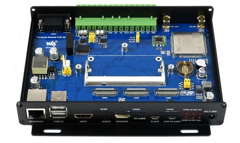 Industrial IoT Computer w/ PoE, 4G (For Raspberry Pi Compute) for fpv drones 8