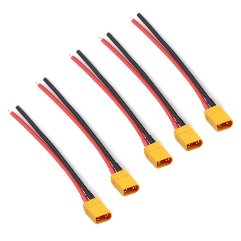 XT30 Lipo Pigtail 16AWG (5pcs) for fpv drones 1